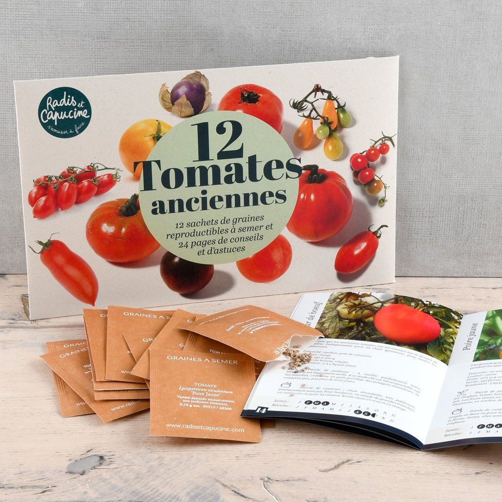 Alte Tomatensorten Saatgut-Set  12 Sorten | enjoymedia