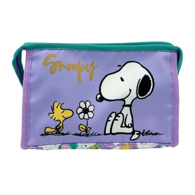 Snoopy Kulturtasche Lila