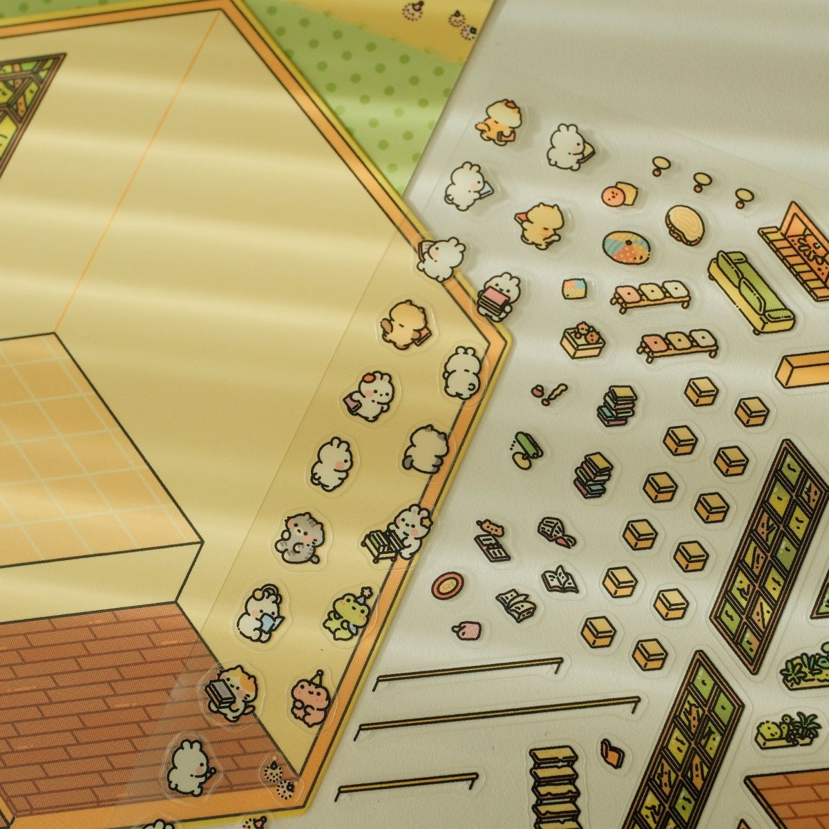 Scene Sticker Kit Forest Library | enjoymedia.ch